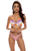 Luli Fama Miami Sunsets High Leg Brazilian Bottom